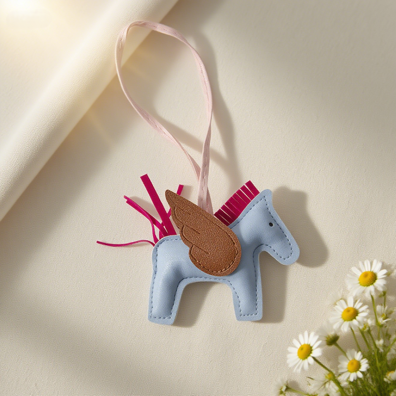 Angel Wings Pony Bag Charm 23 Colors