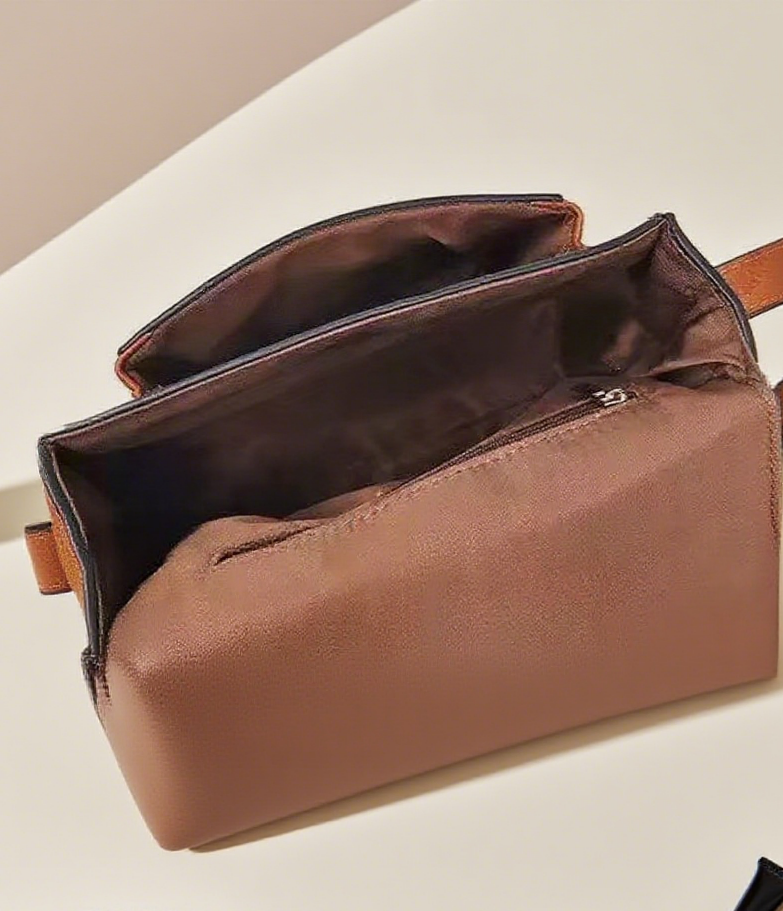 Vintage saddle bag crossbody bag