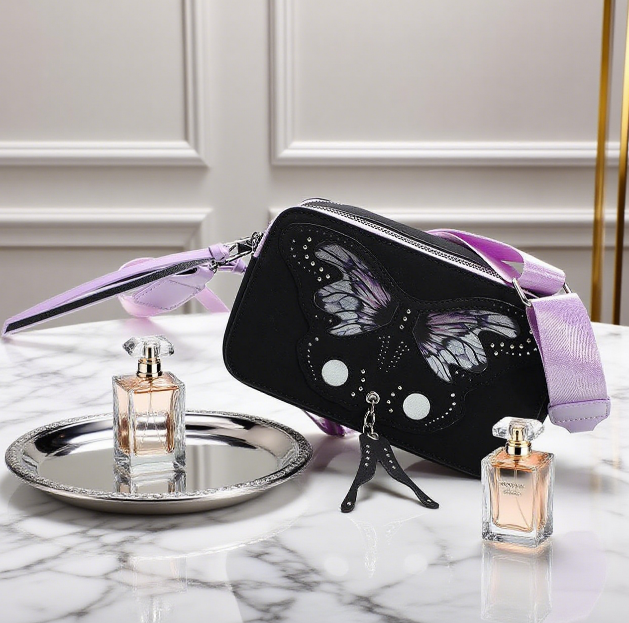 Butterfly camera bag funny pack
