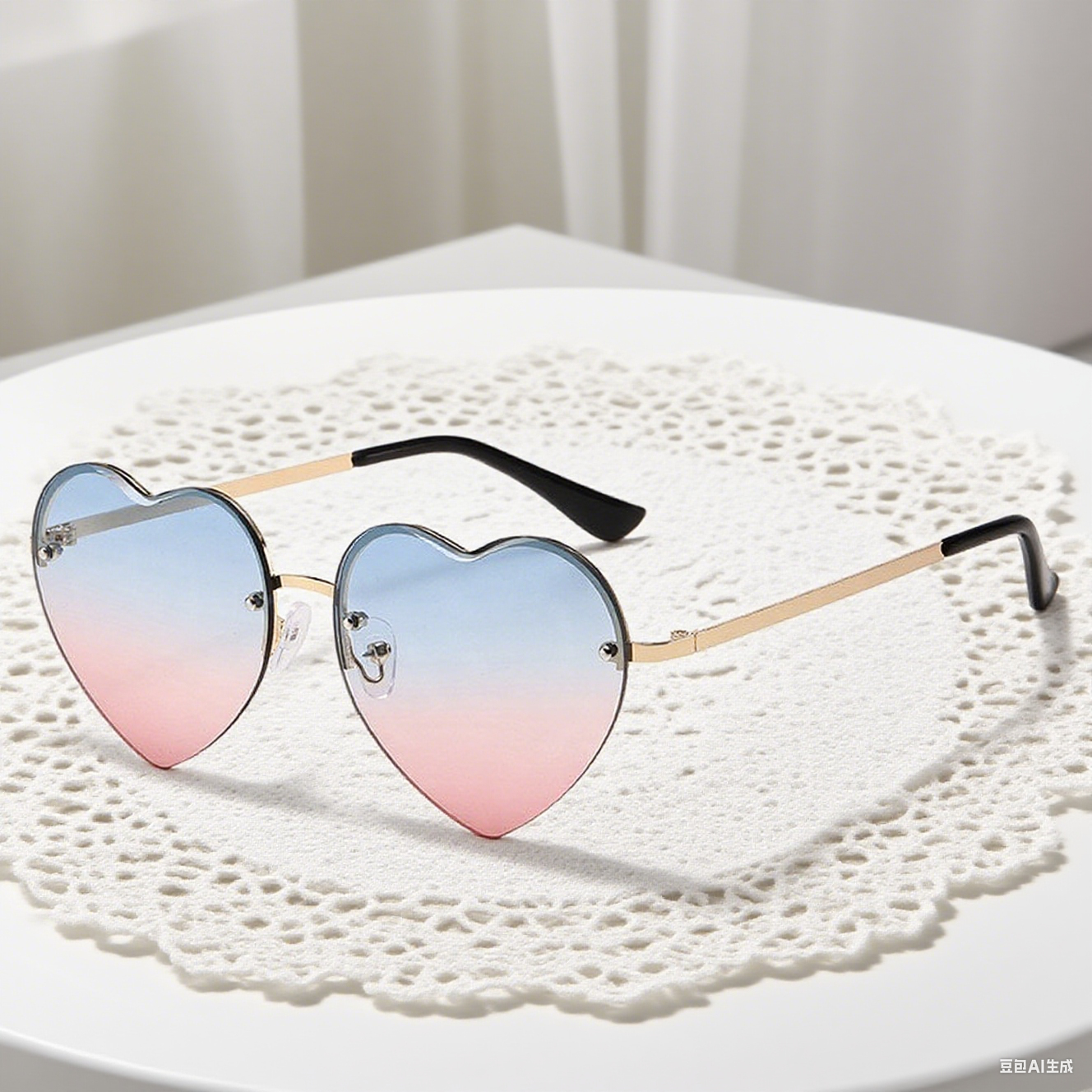 Love Fashion Rimless Sunglasses