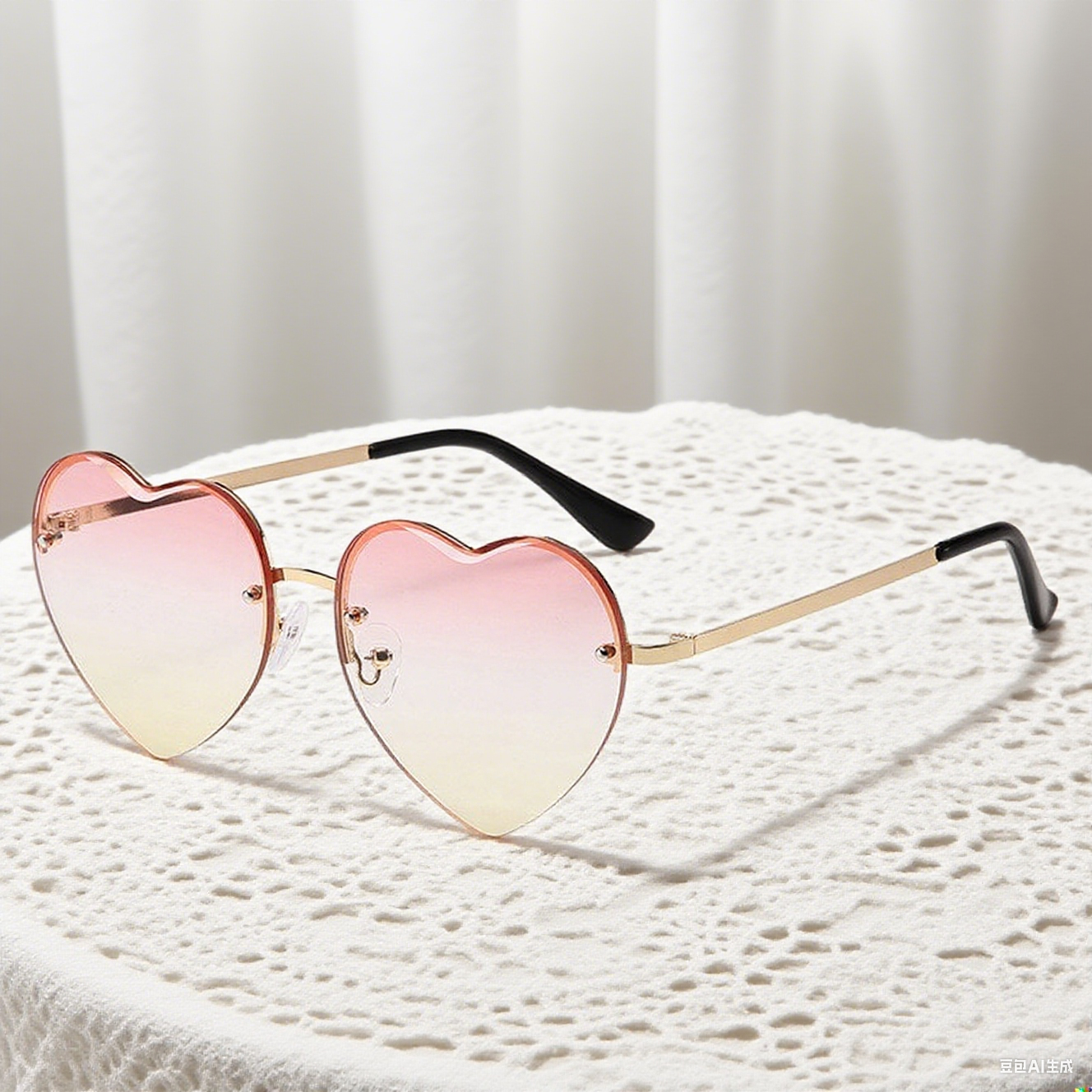 Love Fashion Rimless Sunglasses