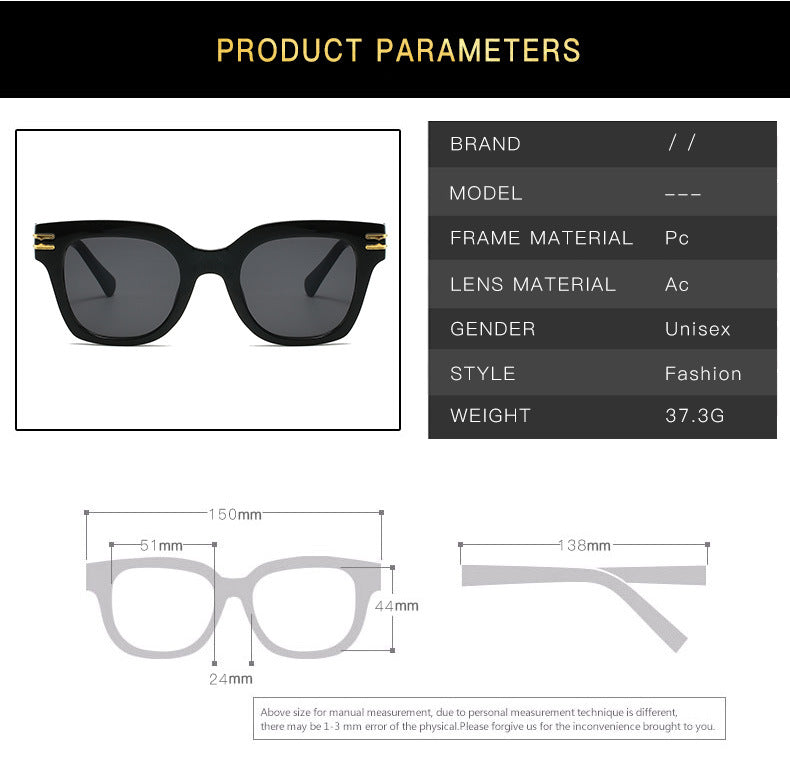 Fashion Street Photography Decorative Sunglasses
