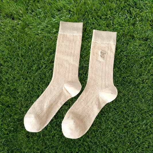 Thin Bow Pattern Sweet Cut-Out Mesh Socks