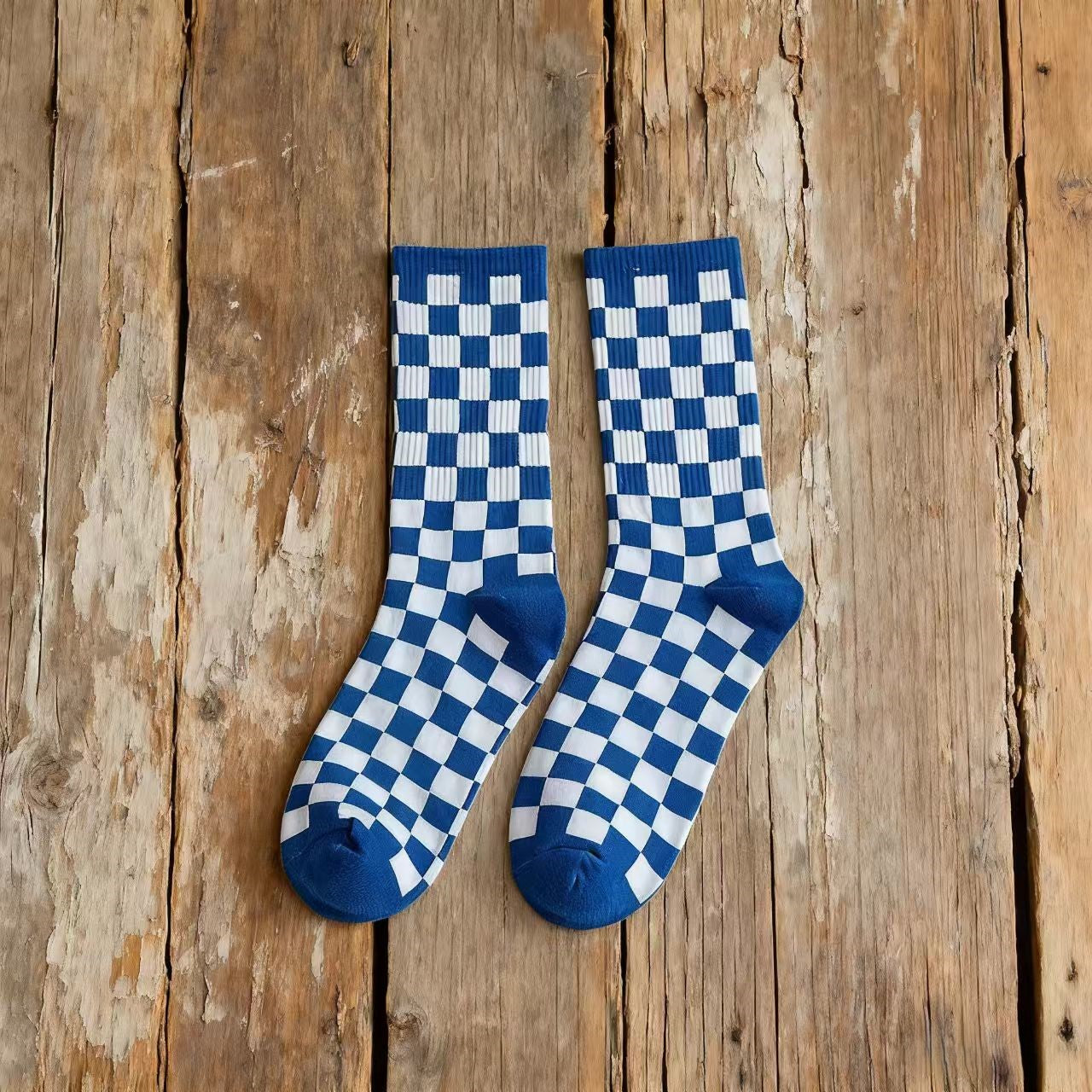 Checkerboard Socks