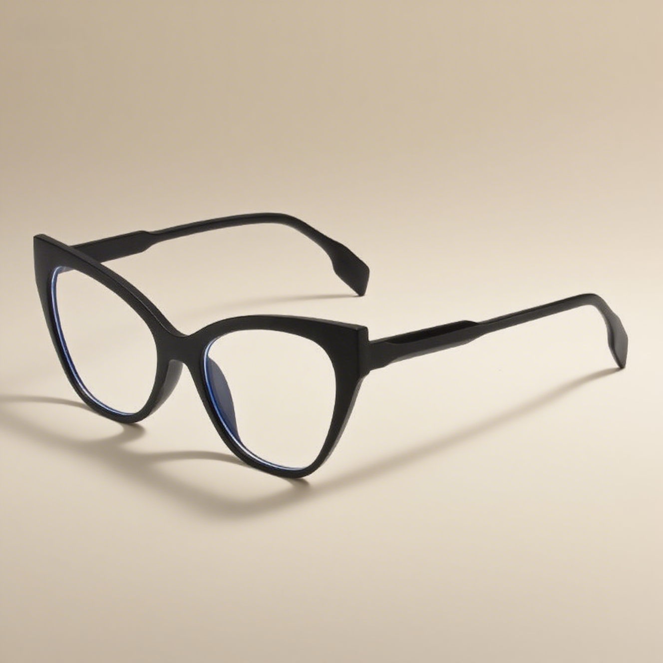 Lightweight Cat-Eye Blue-Light Blocking Glasses