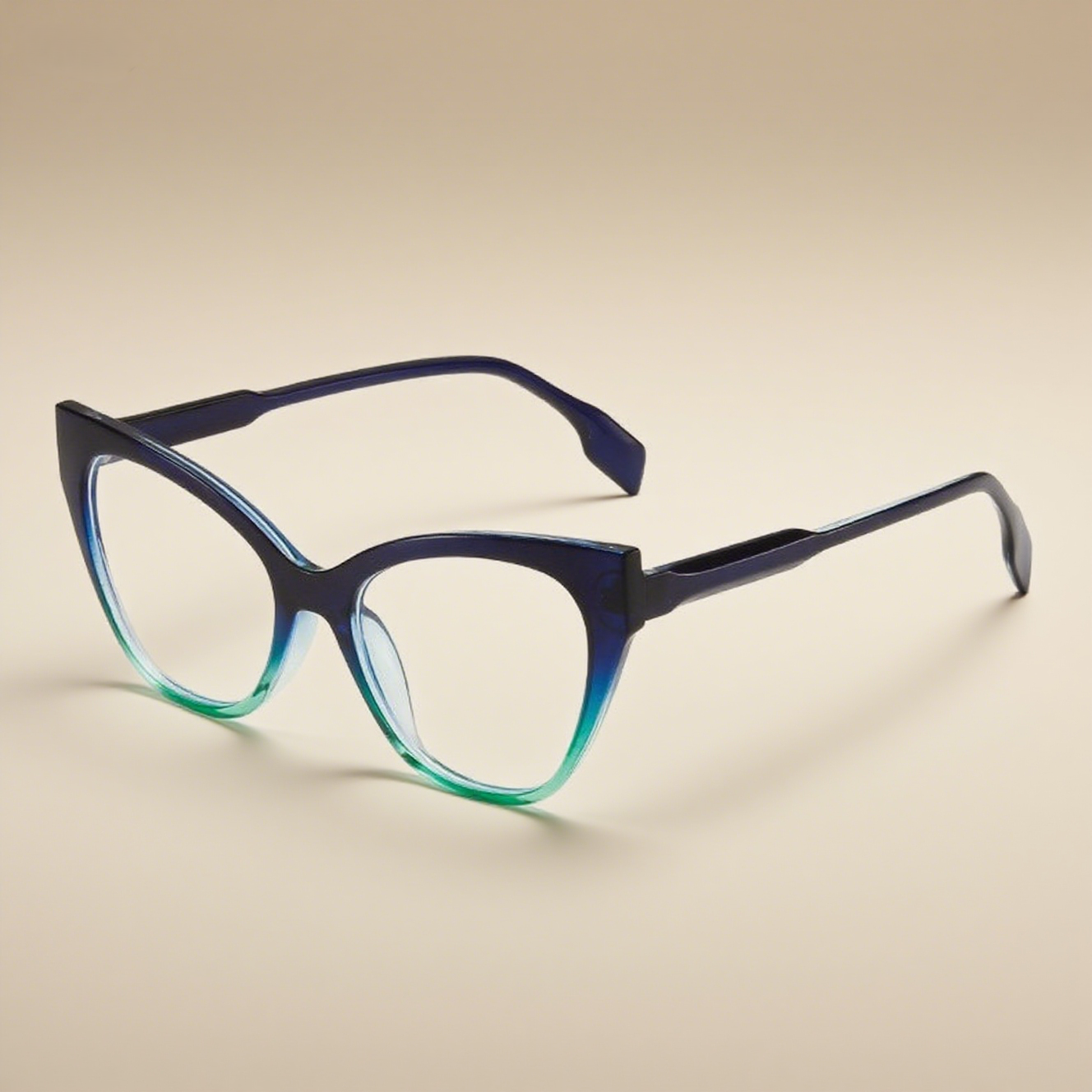 Lightweight Cat-Eye Blue-Light Blocking Glasses