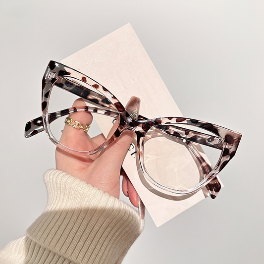 Lightweight Cat-Eye Blue-Light Blocking Glasses