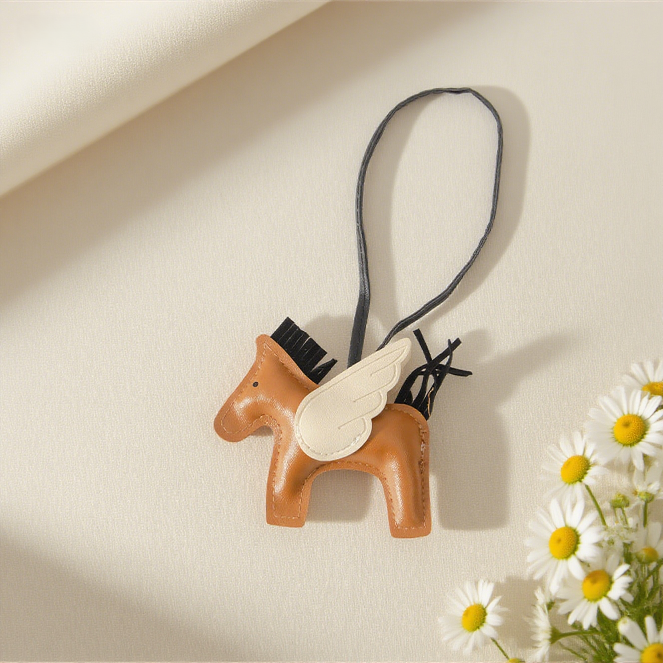 Angel Wings Pony Bag Charm 23 Colors