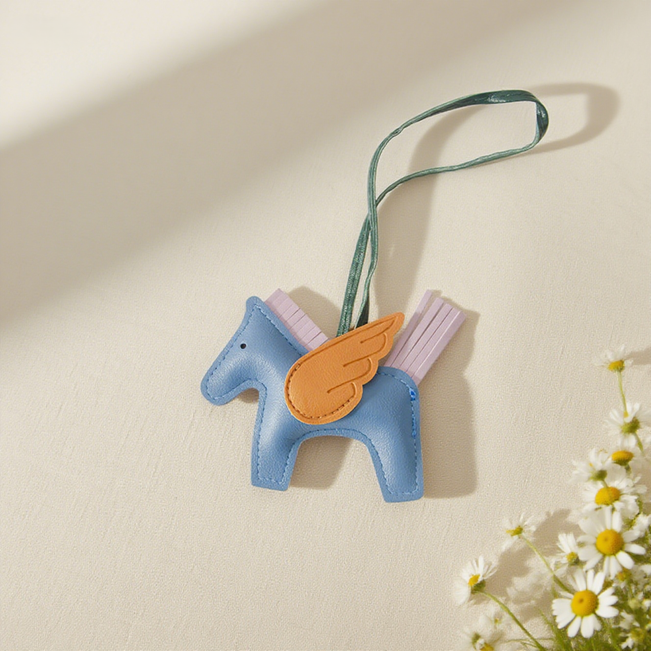 Angel Wings Pony Bag Charm 23 Colors