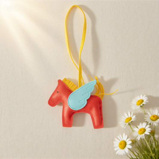 Angel Wings Pony Bag Charm 23 Colors