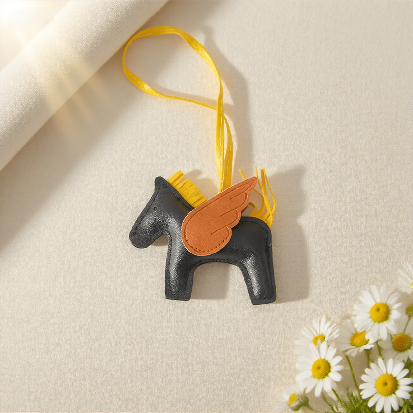 Angel Wings Pony Bag Charm 23 Colors