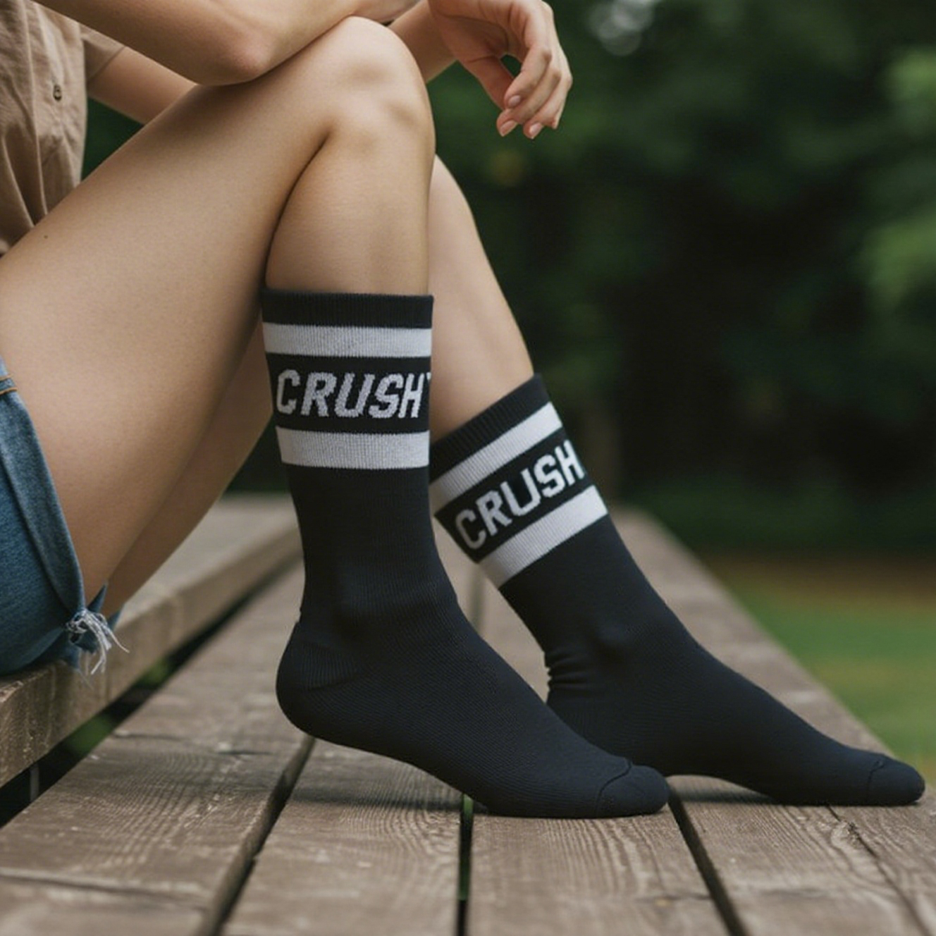 CRUSH Striped Socks
