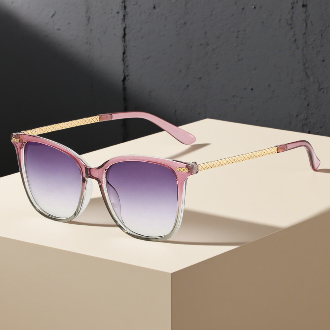 Vintage Fashion Square Sunglasses