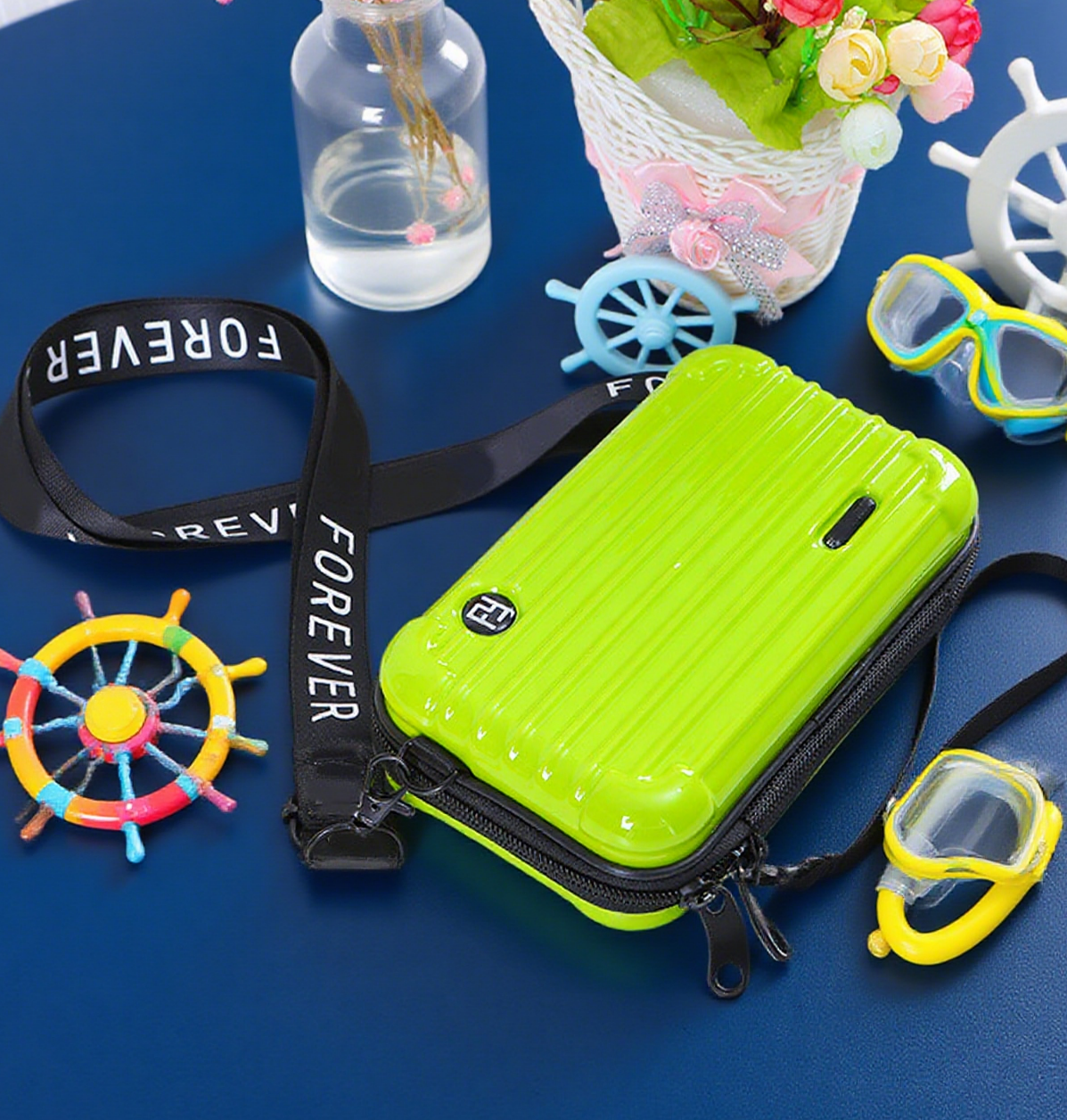 Forever better box crossbody bag