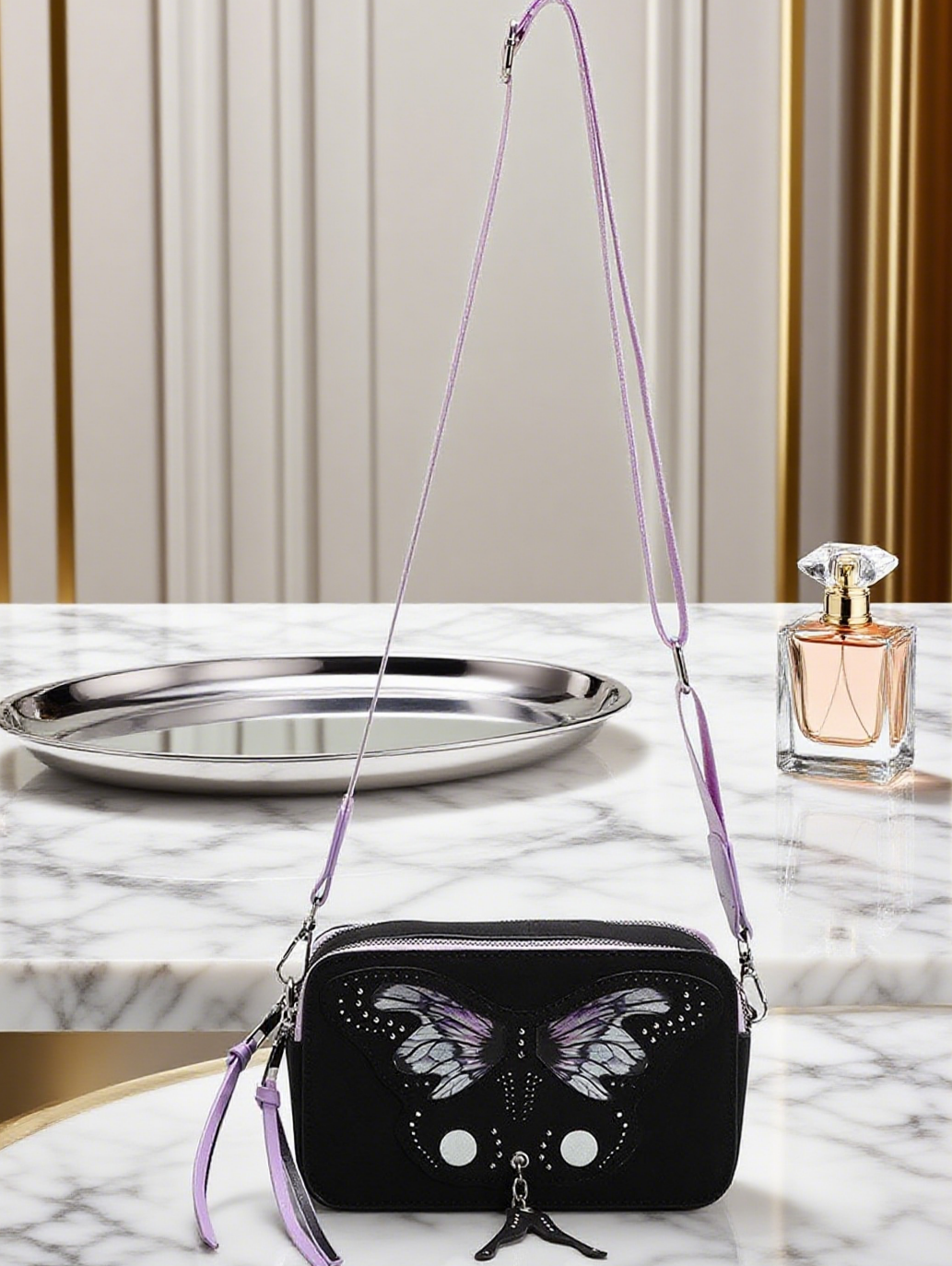 Butterfly camera bag funny pack