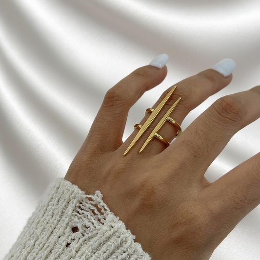 Stylish Statement Stainless Steel Stacking Rings