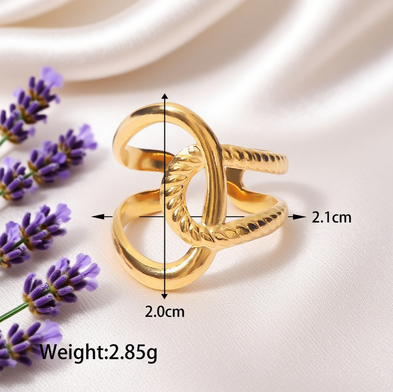 Creative Stylish Minimalist Open Ring