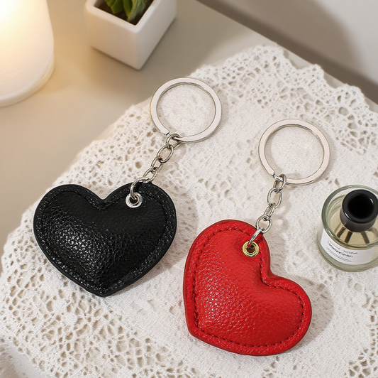 Love Leather Valentine'S Day Bag Accessory Keychain