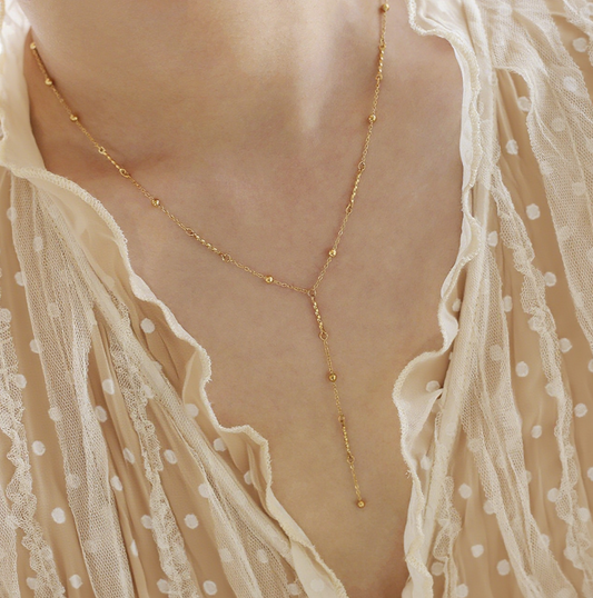 Fashion Lasso Y-Shaped Tassel Necklace