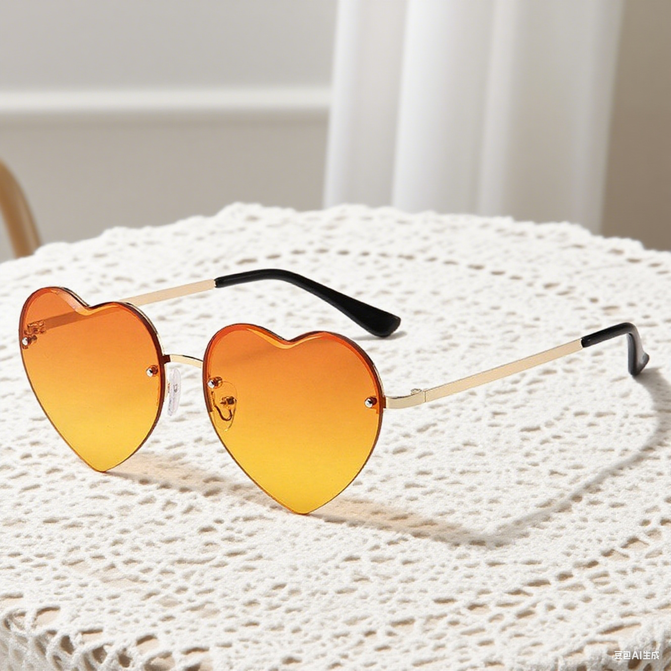 Love Fashion Rimless Sunglasses