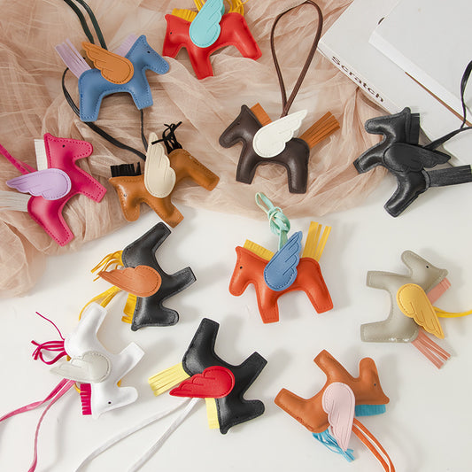 Angel Wings Pony Bag Charm 23 Colors