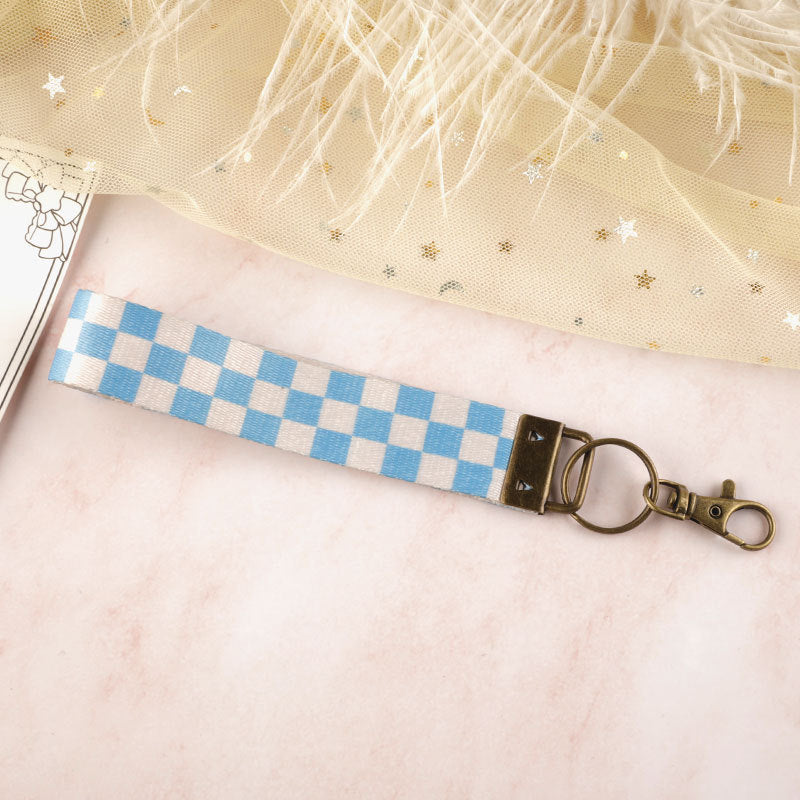 Bow & Floral Wristlet Keychain