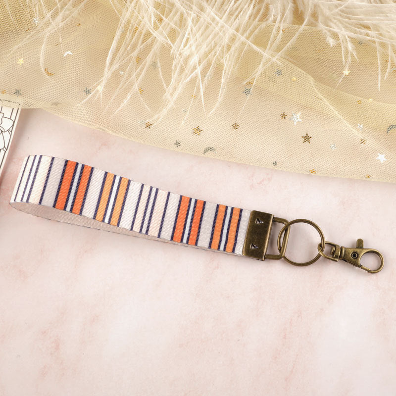 Bow & Floral Wristlet Keychain