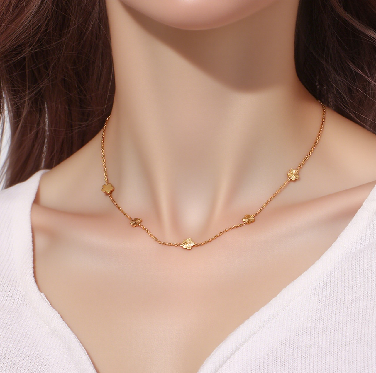 Stylish Minimalist Clavicle Small Pendant Necklace