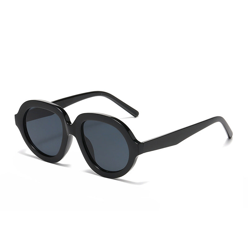 Vintage Large Round Frame Sunglasses