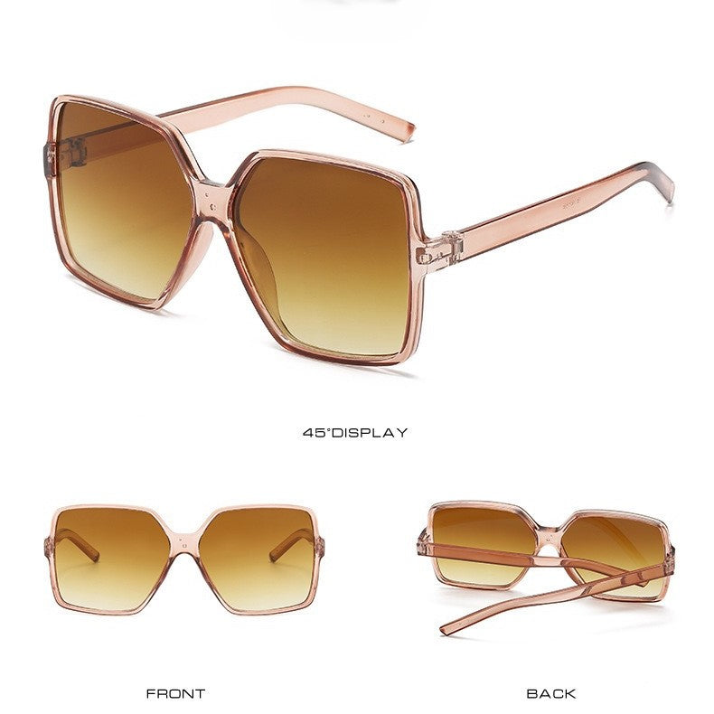 Y2K Oversized Square Frame Sunglasses
